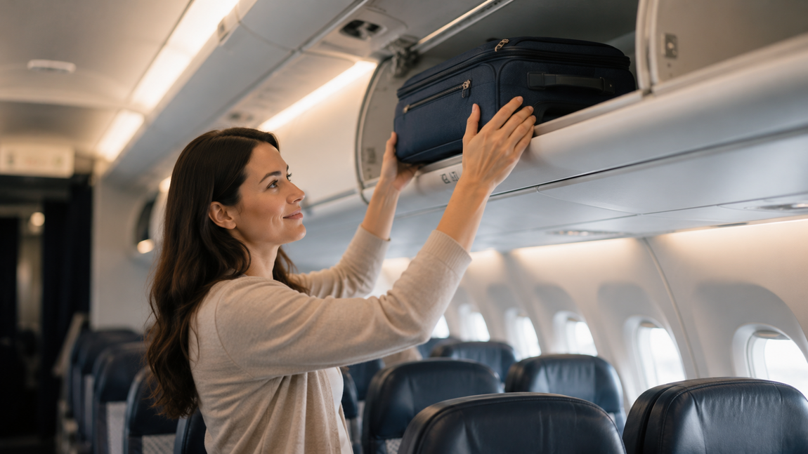 Jaké má mít příruční zavazadlo rozměry a limity u aerolinek